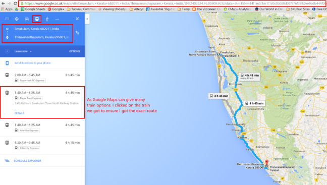 Using GPS Visulaizer - Google Map